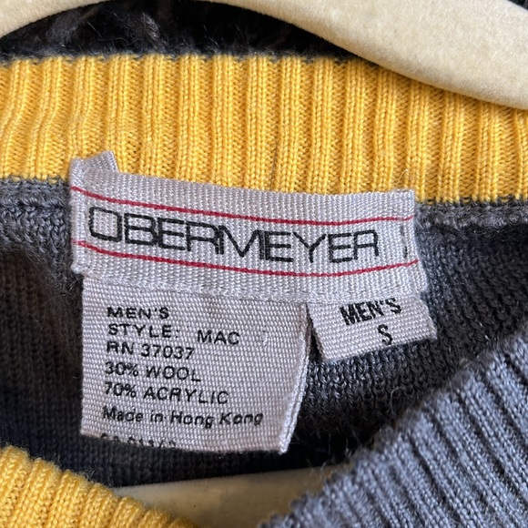 Vintage Retro Striped Sweater Long Sleeve - Picture 2 of 3